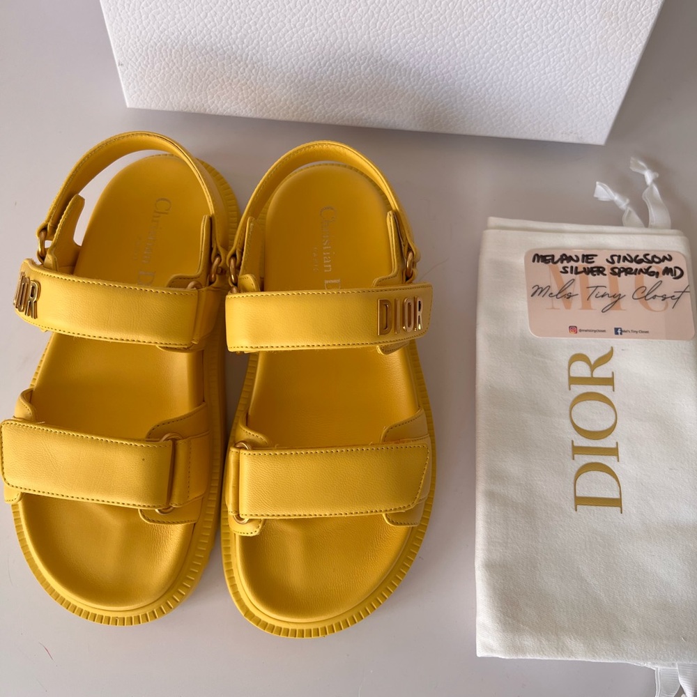Authentic Brand New Dior Dioract sandals size 35